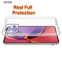 Mezmo Ultra-Hybrid Clear| Shockproof Design | Camera Protection Bump | Soft Back | Bumper Case Cover for Moto G84 5G-thumb3