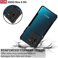 Mezmo Shock Proof Eagle Back Cover for IQOO Neo 6 - Black-thumb1