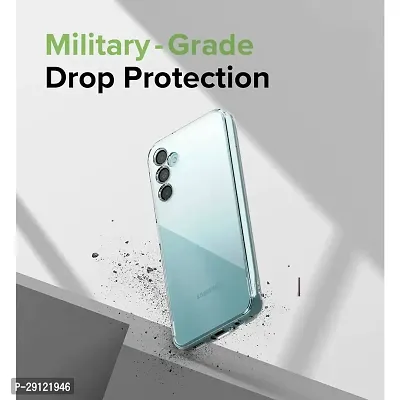 Mezmo Ultra-Hybrid Clear| Shockproof Design | Camera Protection Bump | Soft Back | Bumper Case Cover for Samsung M14 5G-thumb2