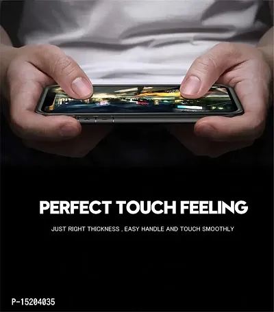 Mezmo Shockproof Crystal Clear Eagle Back Cover With 360 Protection for OnePlus 9RT - Black-thumb4