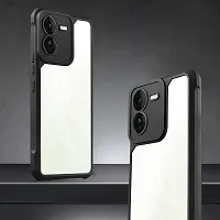 Mezmo Crystal Clear 360 Degree Protection TPU+PC Back Cover for IQOO Z9-thumb1