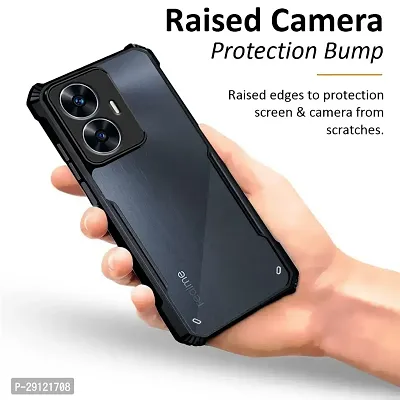 Mezmo Shock Proof Eagle Back Cover for Realme C55 - Black-thumb3