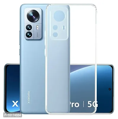 Shockproof Crystal Clear Transparent Back Cover for Xiaomi 12 Pro 5G-thumb0