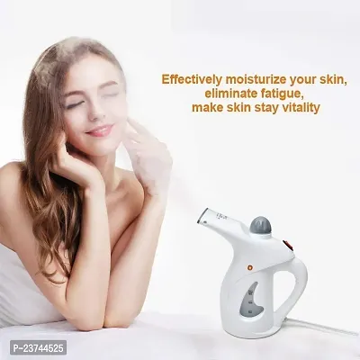 2 in 1 Handheld Garment Steamer For Clothes Portable Fabric Steam Brush, Facial Steamer For Face And Nose Cold And Cough - RZ-608 Steam Vaporizer-thumb2