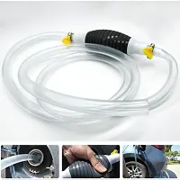 Fuel Transfer Pump, Oil Transfer Pump, High Flow Siphon Hand Oil Pump, Portable Manual Car Fuel Transfer Pump For Petrol Diesel Oil Liquid Water Fish Tank With 2M Syphon Hose-thumb4