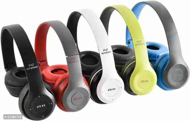 P47 Wireless Headphone Bluetooth Headset black/Red/White/Green/Blue