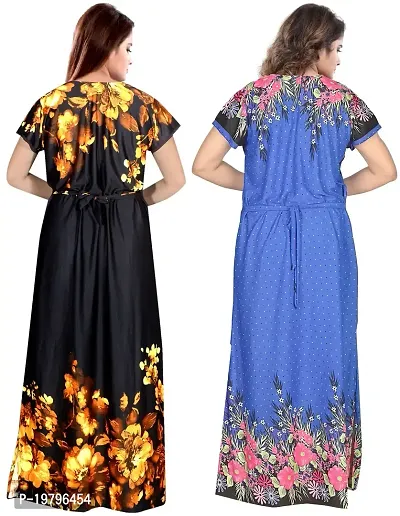 PURSA ? Attractive Women Nighty and Night Gown (Free Size, Multicolor 3-9)-thumb4