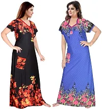 PURSA ? Attractive Women Nighty and Night Gown (Free Size, Multicolor 2-9)-thumb4