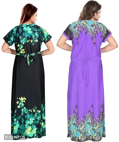 PURSA ? Attractive Women Nighty and Night Gown (Free Size, Multicolor 1-8)-thumb4