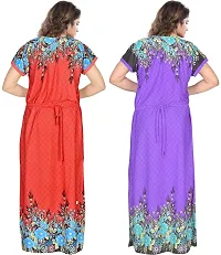 PURSA ? Attractive Women Nighty and Night Gown (Free Size, Multicolor 7-8)-thumb3