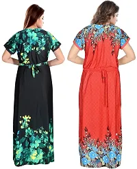 PURSA ? Attractive Women Nighty and Night Gown (Free Size, Multicolor 1-7)-thumb1
