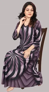 Womens Most Attractive And Comfortable Printed Nighty-thumb3