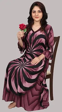 Womens Most Attractive And Comfortable Printed Nighty-thumb3