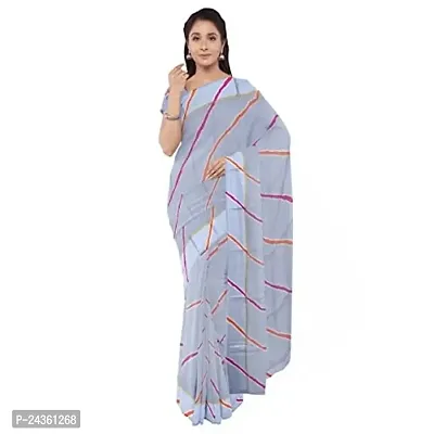 Phenomenal Plain Chiffon Saree