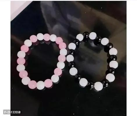 Elegant Alloy Beads Bracelets For Women- Pack Of 2