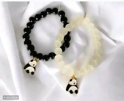 Elegant Alloy Beads Bracelets For Women- Pack Of 2