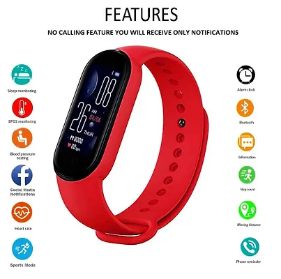 M5 Smart Band Fitness Tracker Watch with Heart Rate, Activity Tracker Body Functi