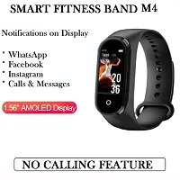 HUG PUPPY M4 Smart Fitness Band Tracker with Heart Rate M-thumb1