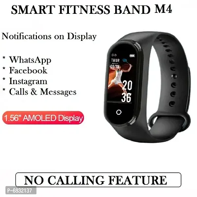 HUG PUPPY M4 Smart Fitness Band Tracker with Heart Rate M-thumb2