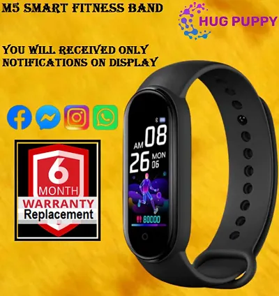 HUG PUPPY M5 Smart Watch Smartwatch, with Bluetooth,Smart Wallpapers/ Heart Rate M