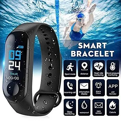 HUG PUPPY Bluetooth Fitness Smart Watch for Men Women and Kids Activity Tracker  (Size- Free Size)
