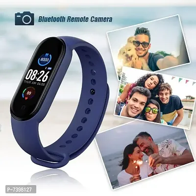 HUG PUPPY Fitness Band M5 Bluetooth Smart Band Watch with Waterproof Body Functi-thumb0