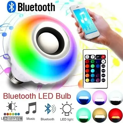 Hug Puppy Color changing LED Music Smart Bulb with Bluetooth Speaker DJ Lights-thumb4