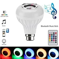 Hug Puppy Color changing LED Music Smart Bulb with Bluetooth Speaker DJ Lights-thumb1