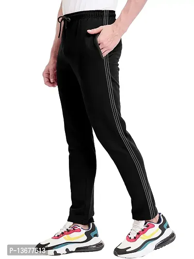 ProKiddy Track Pants for Mens | Men's Regular Fit Trackpants, (M, Black)-thumb3