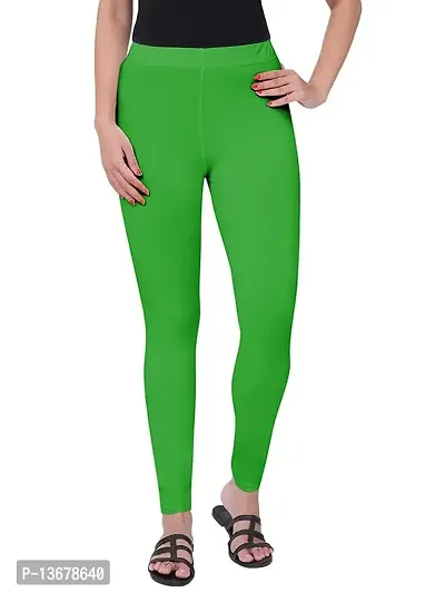 Buy online Lemon Green Color, Cotton Legging from Capris & Leggings for  Women by Begonia for ₹399 at 0% off | 2024 Limeroad.com