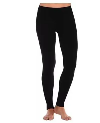 ProKiddy The Ultimate Leggings | Super-High Waisted | Non-Transparent Cloud Soft Fabric | Ankle Length (S, Black)