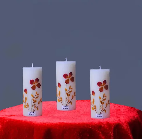 Cylindrical Scented Candles