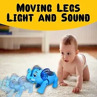 Walking Elephant Toy for Kids Light and Sound Toys for Babies Walking Toy-thumb2