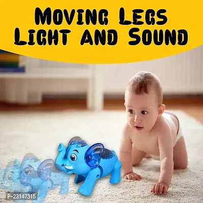 Walking Elephant Toy for Kids Light and Sound Toys for Babies Walking Toy-thumb3