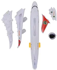 Battery Operated Aeroplane Toy for Kids with Light and Sound-thumb2