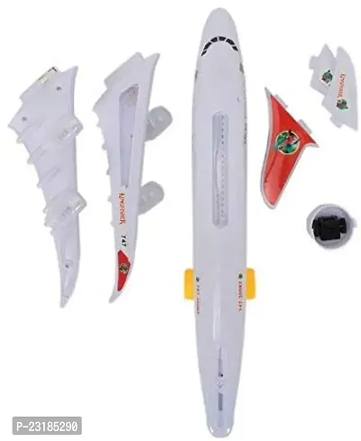 Battery Operated Aeroplane Toy for Kids with Light and Sound-thumb3