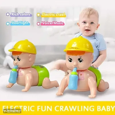 Musical Crawling Baby Toy for Babies Kids Infants - Dazzling Lights and Dynamic Sound-thumb3