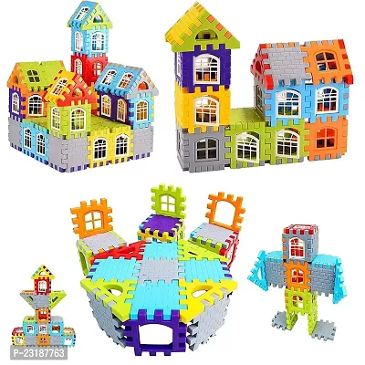Home House Building Blocks Set Educational Construction Toy Puzzles Learning-thumb2