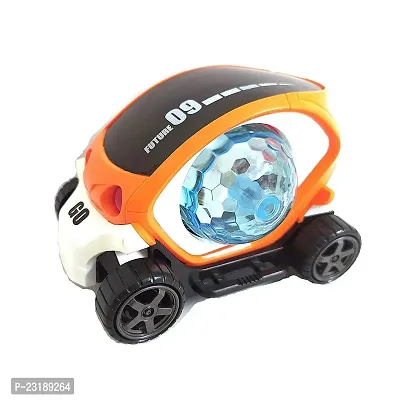 09 Future Musical  Flashing Light Stunt car Toy for Kids-thumb3