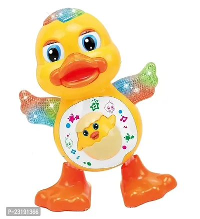 Dancing Duck Toy with Vibrant Light Effect  Musial Sound-thumb0