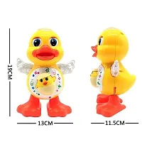 Dancing Duck Toy with Vibrant Light Effect  Musial Sound-thumb1