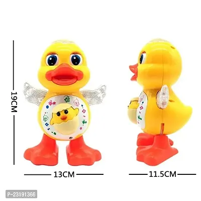 Dancing Duck Toy with Vibrant Light Effect  Musial Sound-thumb2