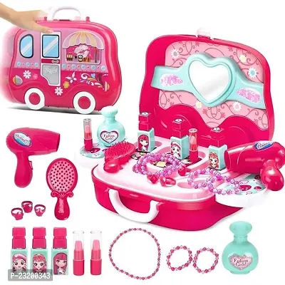 World Beauty Makeup Pretend Play Toy Set for Girl with Makeup-thumb0