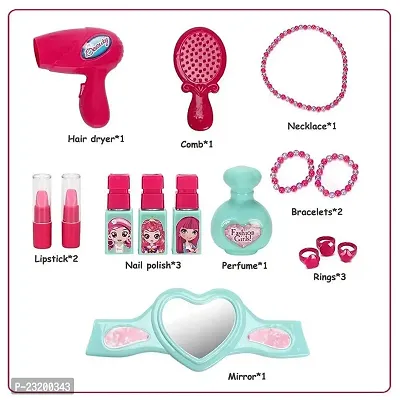 World Beauty Makeup Pretend Play Toy Set for Girl with Makeup-thumb2