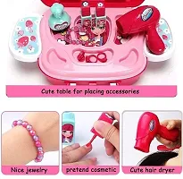 World Beauty Makeup Pretend Play Toy Set for Girl with Makeup-thumb4