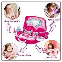 World Beauty Makeup Pretend Play Toy Set for Girl with Makeup-thumb2