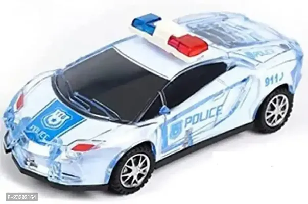 Police Car with Lights, Powered, Music and Siren Sound Car Toy for Kids-thumb0