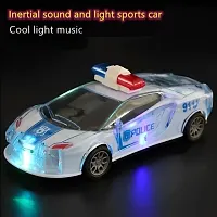 Police Car with Lights, Powered, Music and Siren Sound Car Toy for Kids-thumb3