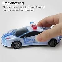 Police Car with Lights, Powered, Music and Siren Sound Car Toy for Kids-thumb2