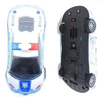 Police Car with Lights, Powered, Music and Siren Sound Car Toy for Kids-thumb4